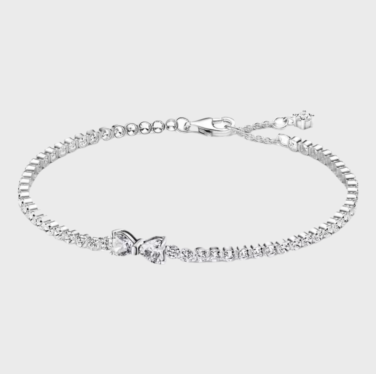 “Lyra” Mini Bow Tennis Bracelet