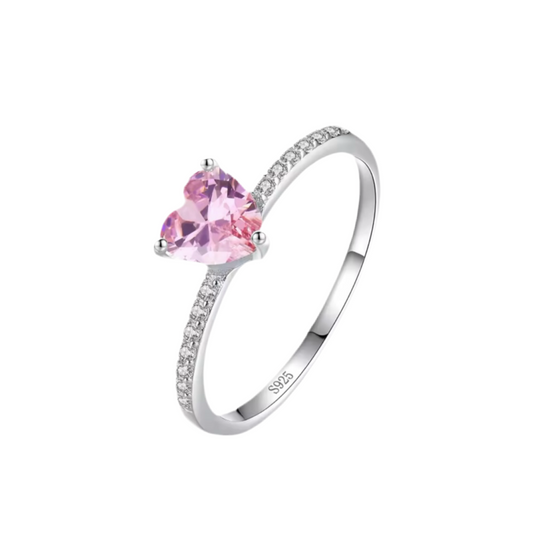 “Maya” Heart Ring