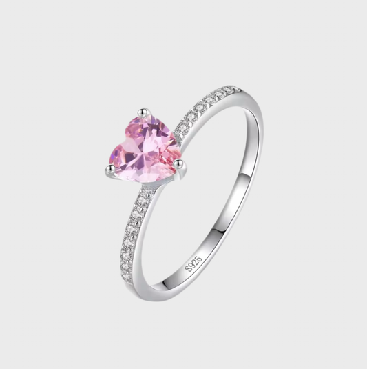 “Maya” Heart Ring